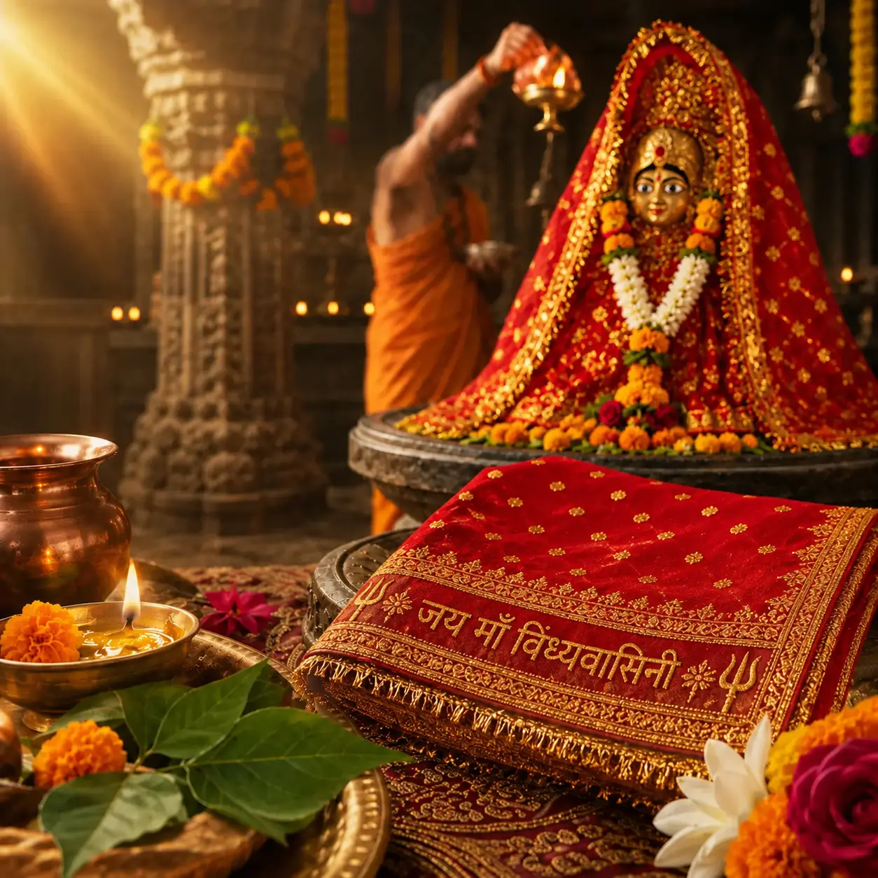 Maa Vindhyavasini Blessed Chunri
