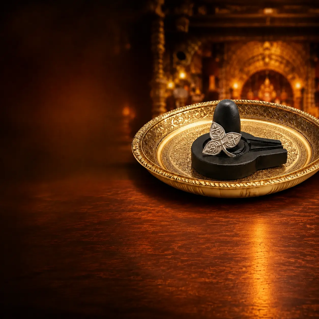 Omkareshwar Teerth Pujit Narmadeshwar Shivling