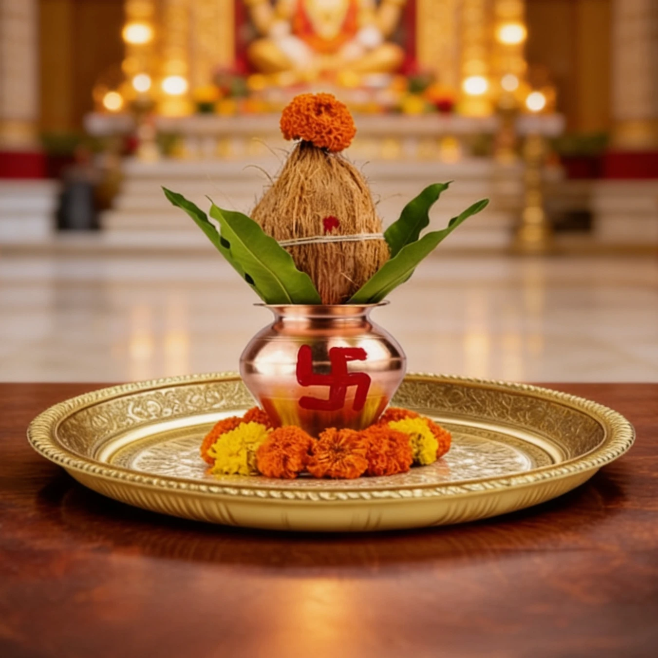 Nariyal-kalash pujan