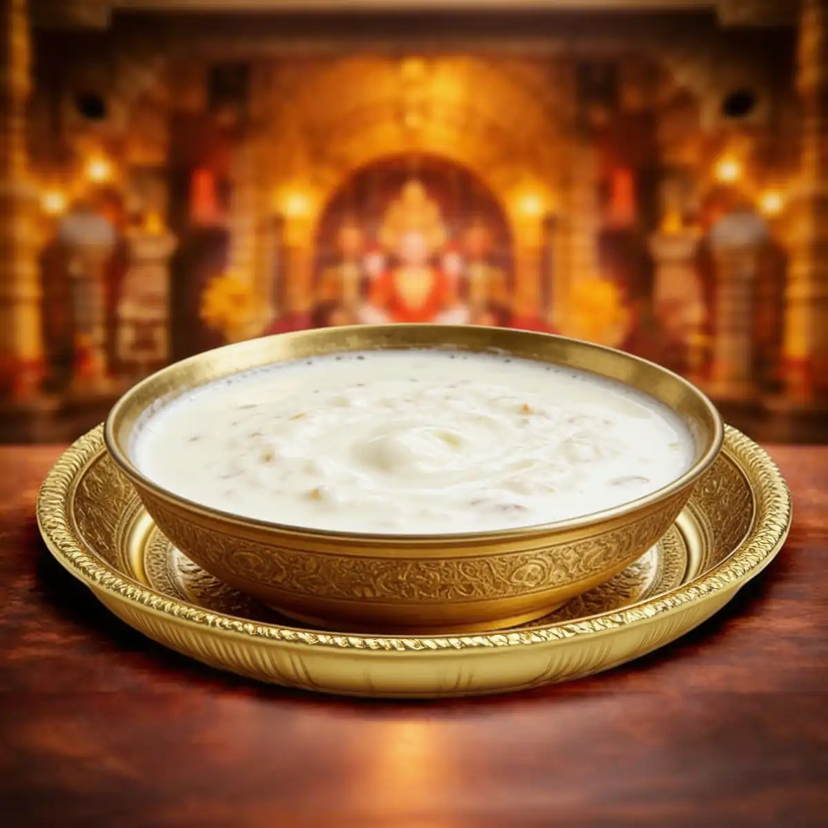Kesar kheer bhog