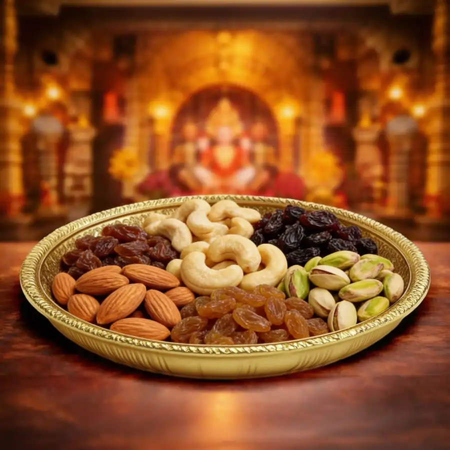 Dry fruits bhog