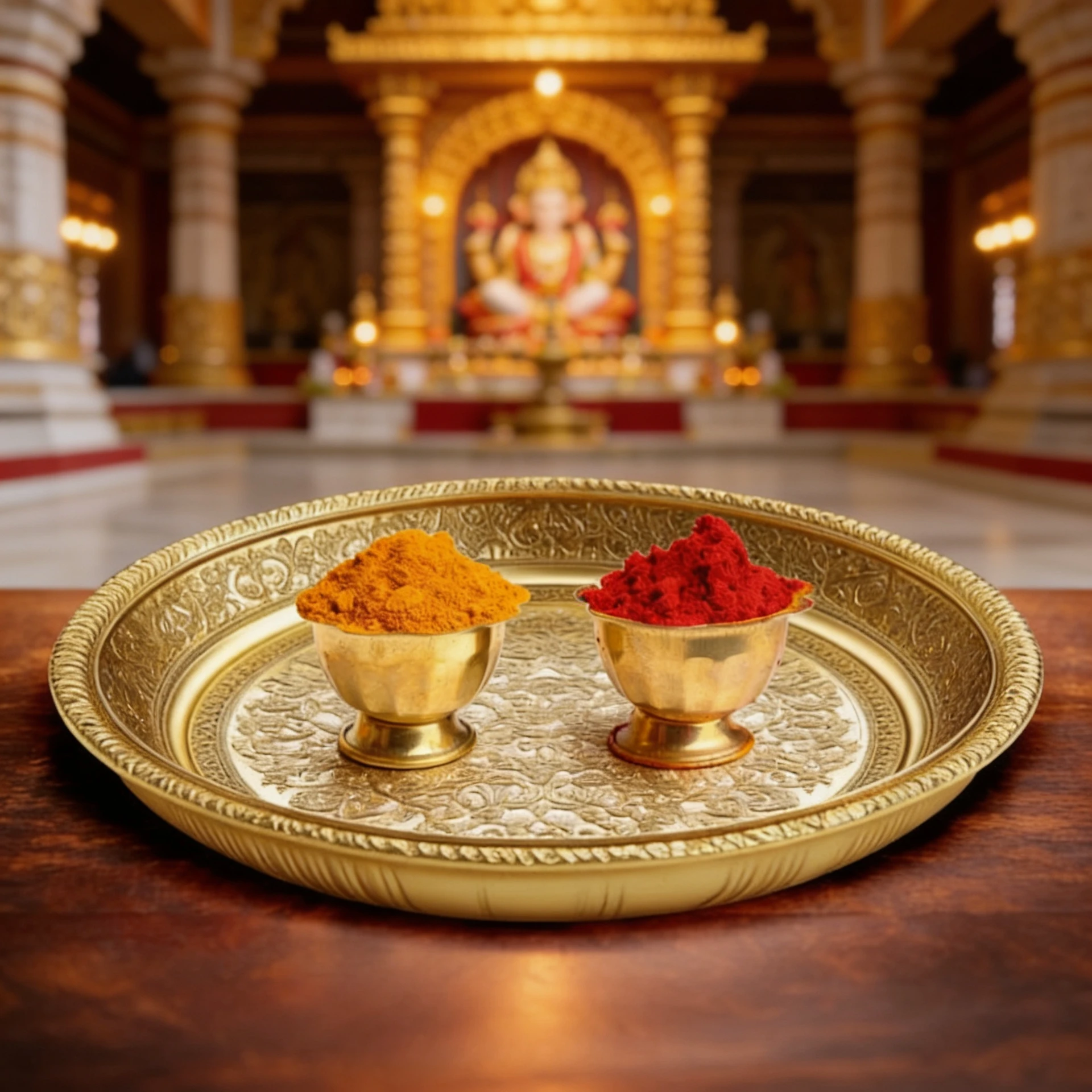 Kumkum-haldi archana