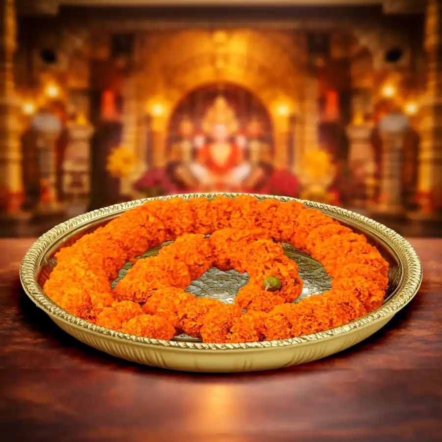Guru mala arpan (peele pushp)