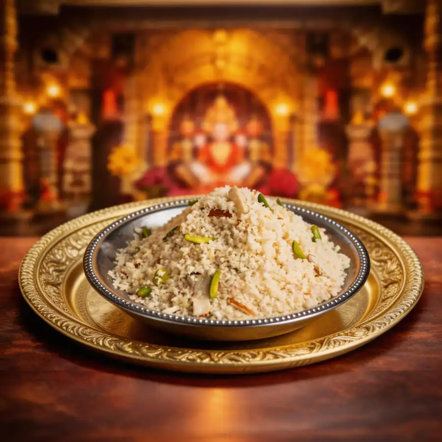Desi churma bhog