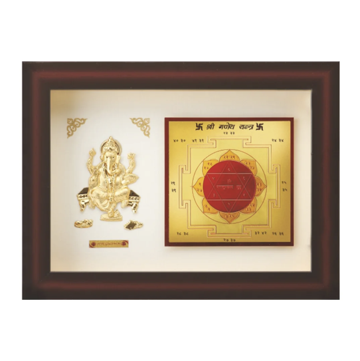 Ganesh Ji With Yantra