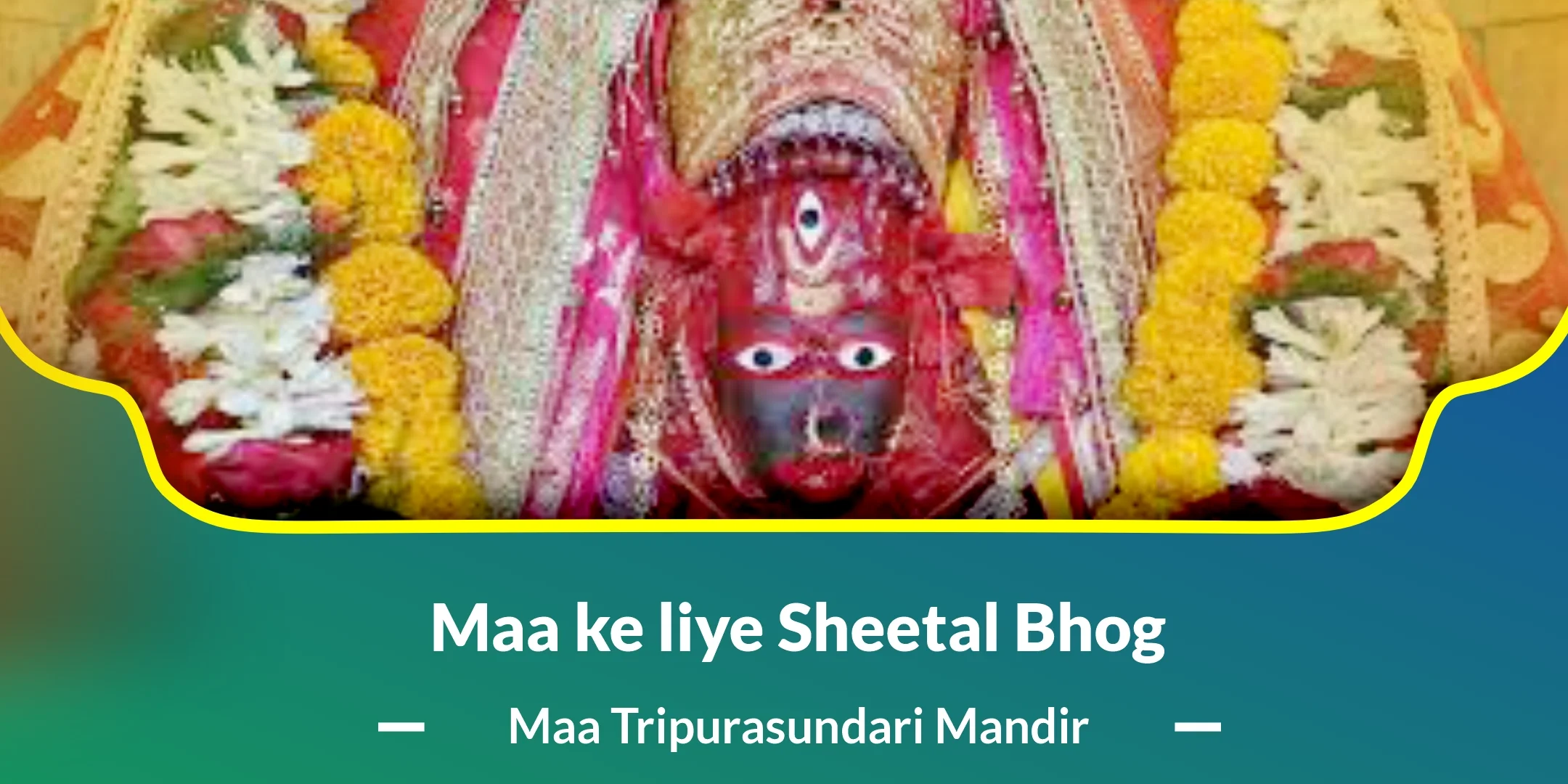 Maa ko Sheetal Bhog