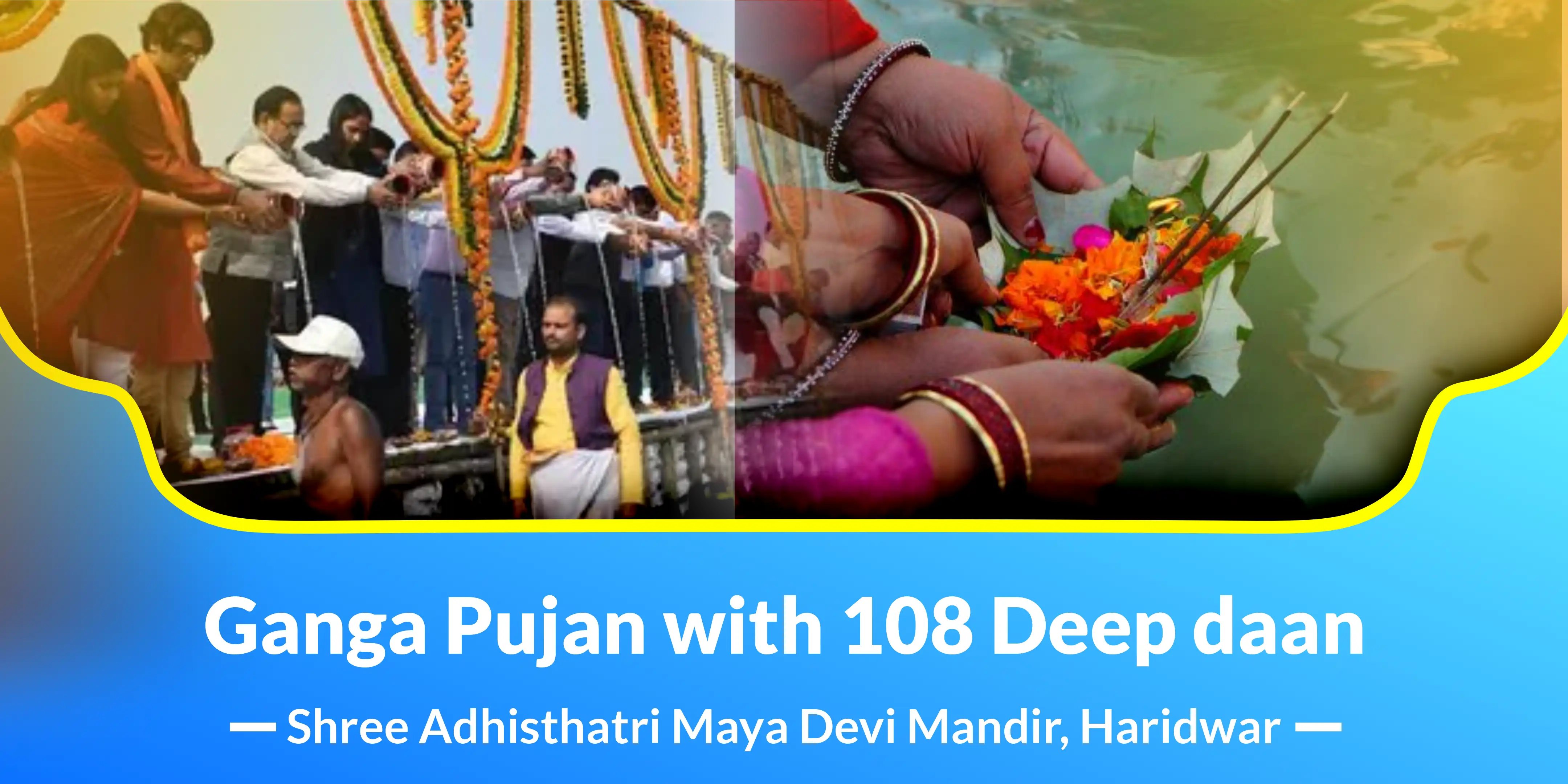 Ganga Pujan with 108 Deep daan