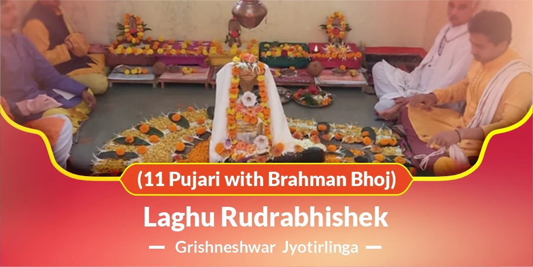 Laghu Rudrabhishek (11 Pujari with Brahman Bhoj)