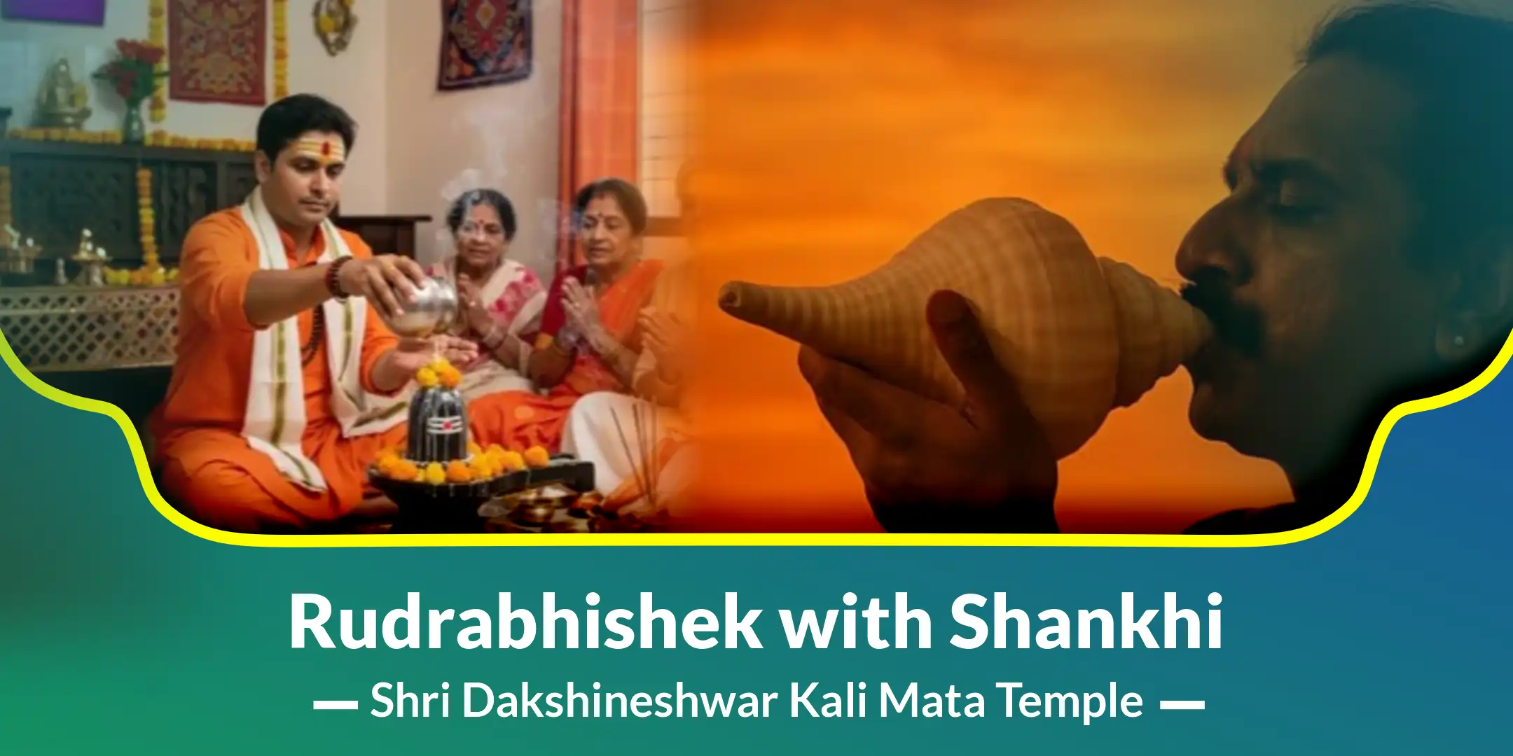 Rudrabhishek with Shankhi