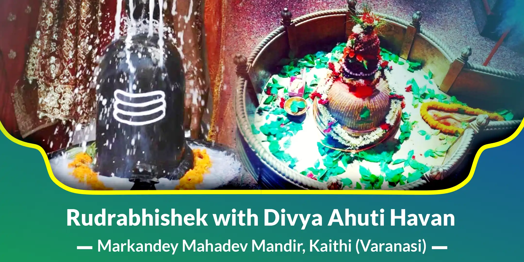 Rudrabhishek with Divya Ahuti Havan
